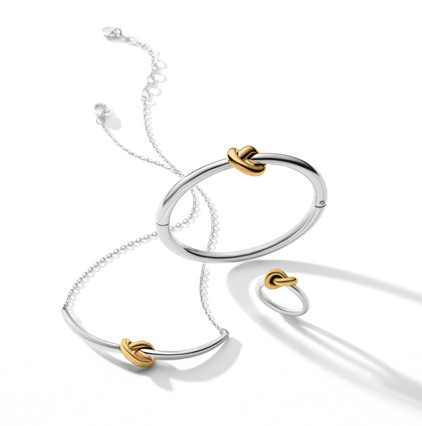 Interlok Single Knot Necklace