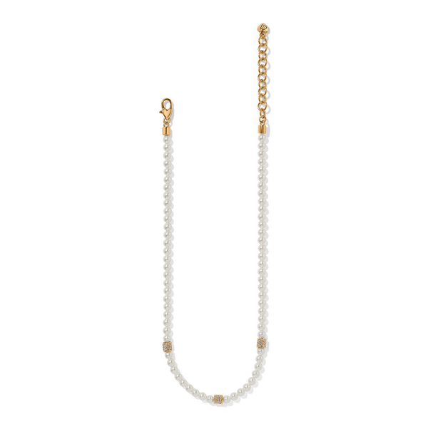 Meridian Petite Pearl Station Necklace