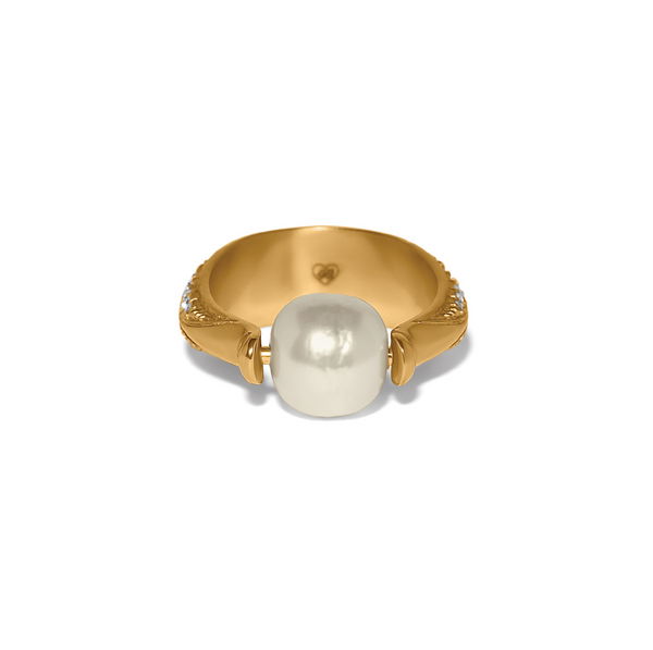 Trust Your Journey Pearl Ring