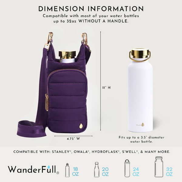 WanderFull® HydroBag®- Deep Amethyst