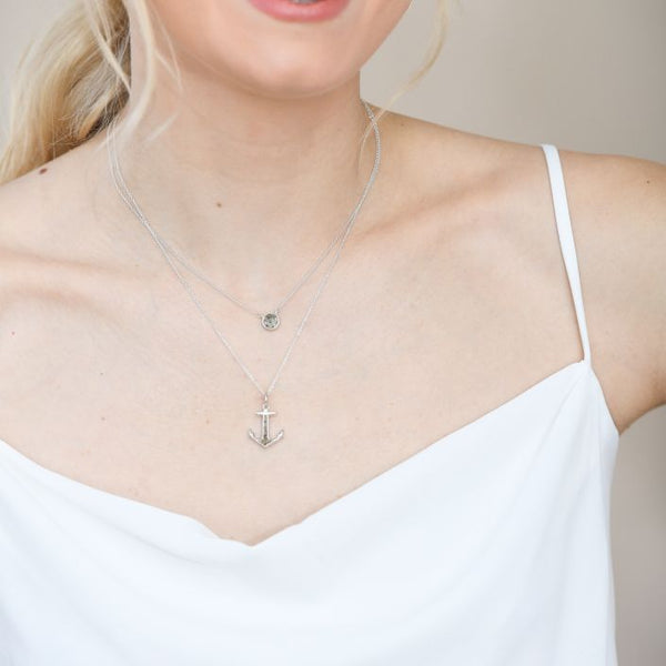 Round Delicate Dune Necklace