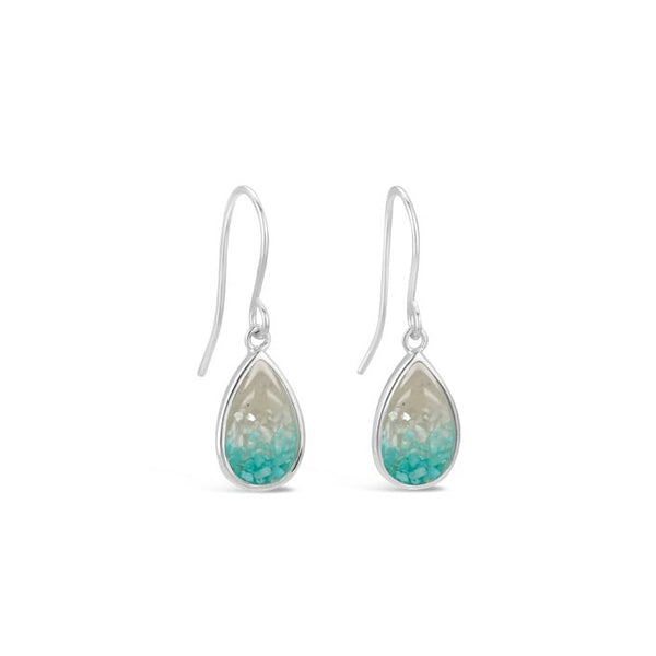 Teardrop Earrings - Ocean Gradient
