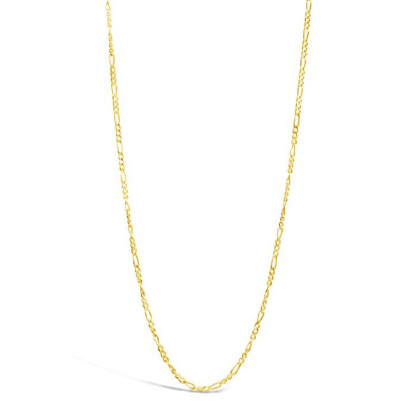 Collectible Travel Treasures™ Figaro Chain - 32" - 14k Gold Vermeil