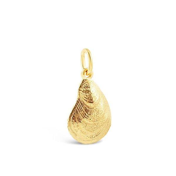 Collectible Travel Treasures™ Mussel Shell Charm Gold