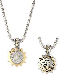 Celebration Collection - You Are My Sunshine Star Slider Necklace