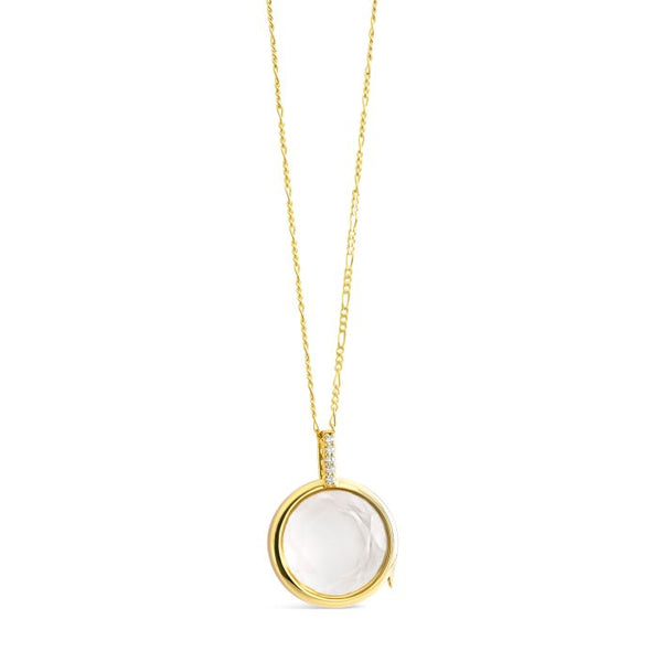 WanderLocket Locket - Round - 14k Vermeil