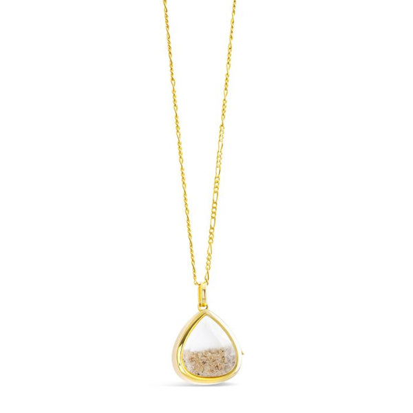 WanderLocket - Teardrop Cut - 14k Vermeil