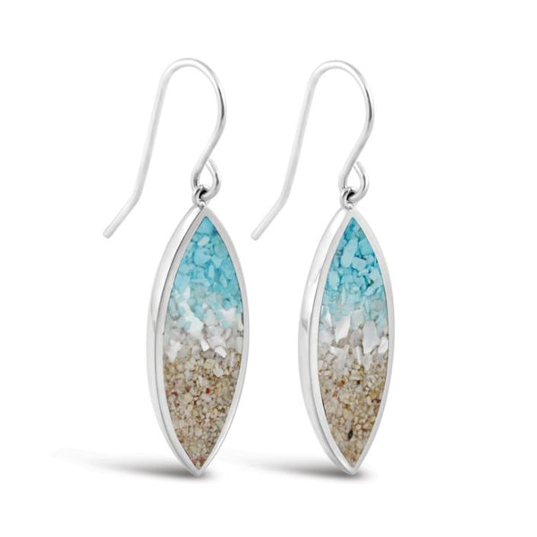 Marquise Earrings - Ocean Gradient