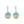 Load image into Gallery viewer, Neptune Earrings - Ocean Gradient
