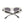 Load image into Gallery viewer, Contempo Medallion Dual Tone Sunglasses

