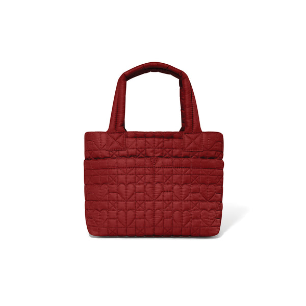 Adrienne Small Tote - Garnet