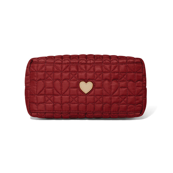 Adrienne Small Tote - Garnet