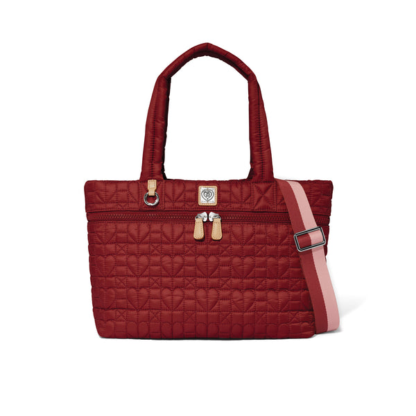 Annabelle Medium Tote - Garnet