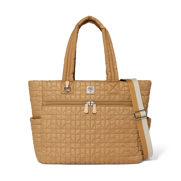 Amara Large Tote - Camel