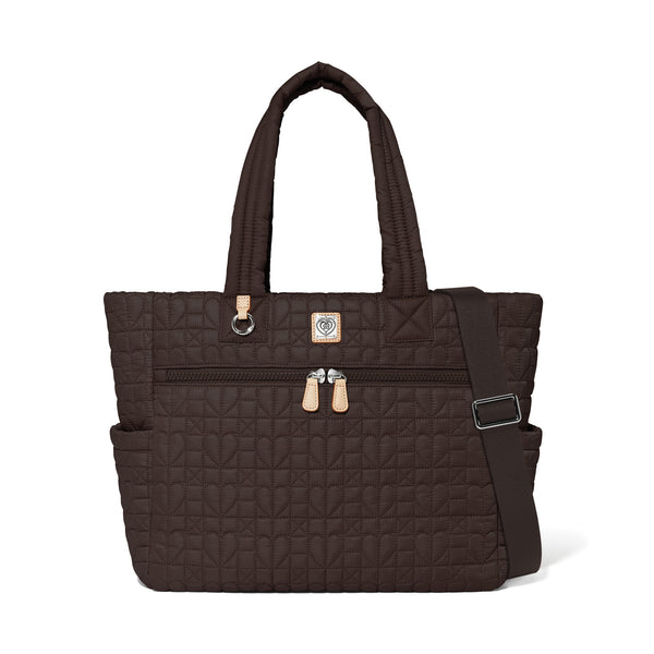 Amara Large Tote - Cocoa