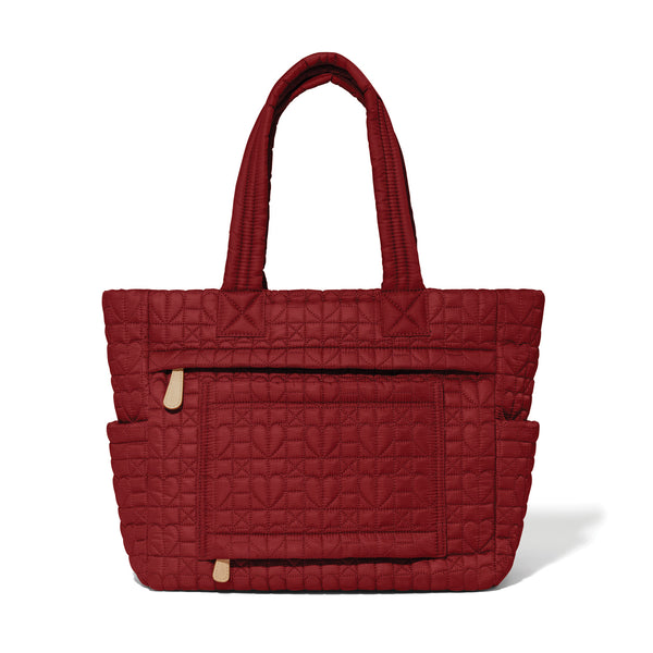 Amara Large Tote - Garnet