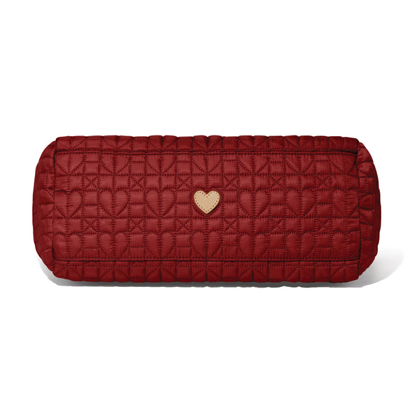 Amara Large Tote - Garnet