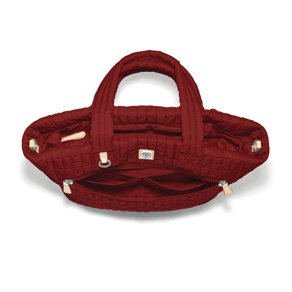 Amara Large Tote - Garnet