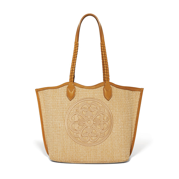 Bruna Large Straw Tote