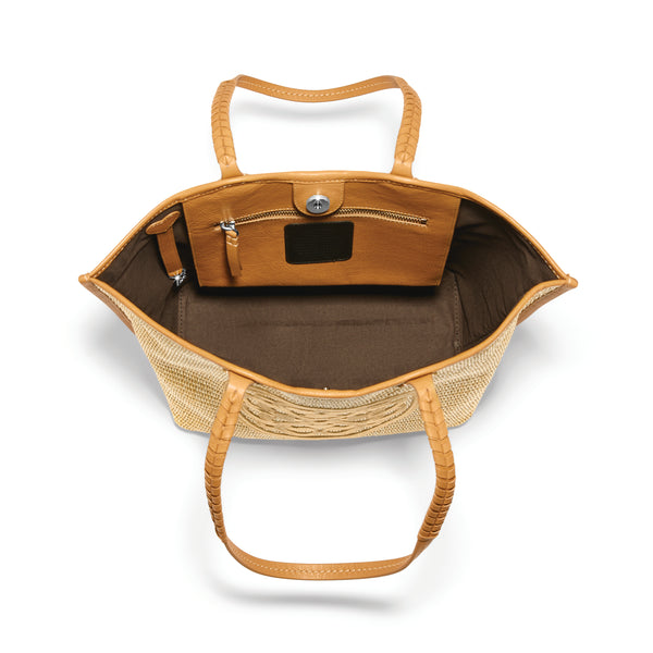 Bruna Large Straw Tote