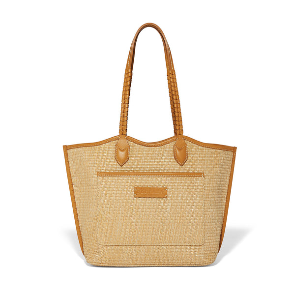 Bruna Large Straw Tote