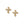 Load image into Gallery viewer, Enchanting Cross Post Earrings - Gold
