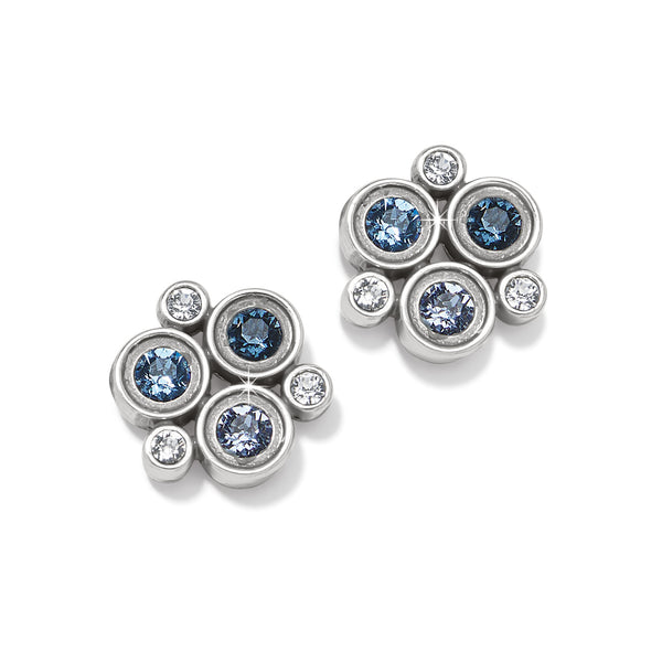 Constella Cluster Post Earrings - Blue