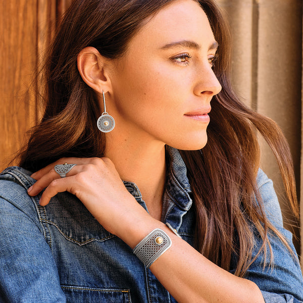 Ferrara Segreta Medallion Earrings