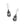 Load image into Gallery viewer, Interlok Harmony Leverback Earrings - Black
