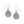 Load image into Gallery viewer, Garden Of Light Teardrop French Wire Earrings
