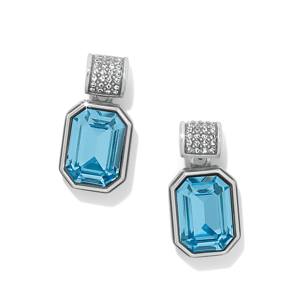 Meridian Aurora 67 Post Earrings - Aqua