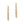Load image into Gallery viewer, Meridian Geo Bar Post Earrings - Gold
