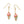 Load image into Gallery viewer, Rose Petal French Wire Earrings
