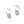 Load image into Gallery viewer, Pretty Tough Amour Heart Post Drop Earrings
