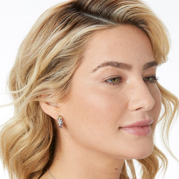 Trust Your Journey Hoop Earrings