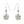 Load image into Gallery viewer, La Farfalla French Wire Earrings
