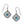 Load image into Gallery viewer, Mosaic Petite Pendant Earrings
