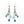 Load image into Gallery viewer, Meridian Aurora Sky Earrings
