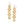 Load image into Gallery viewer, Palm Canyon Long French Wire Earrings Gold
