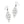 Load image into Gallery viewer, Palm Canyon Teardrop French Wire Earrings
