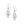 Load image into Gallery viewer, Palm Canyon Small Teardrop French Wire Earrings
