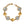 Load image into Gallery viewer, Ferrara Two Tone Luce Link Bracelet
