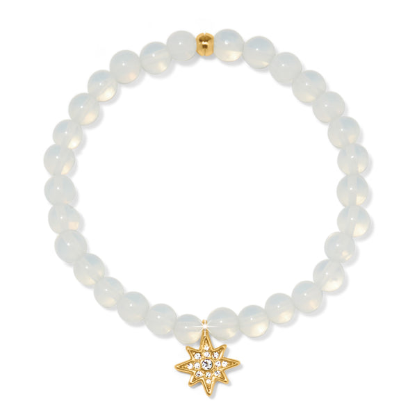 Enchanting Star Stretch Bracelet - Gold