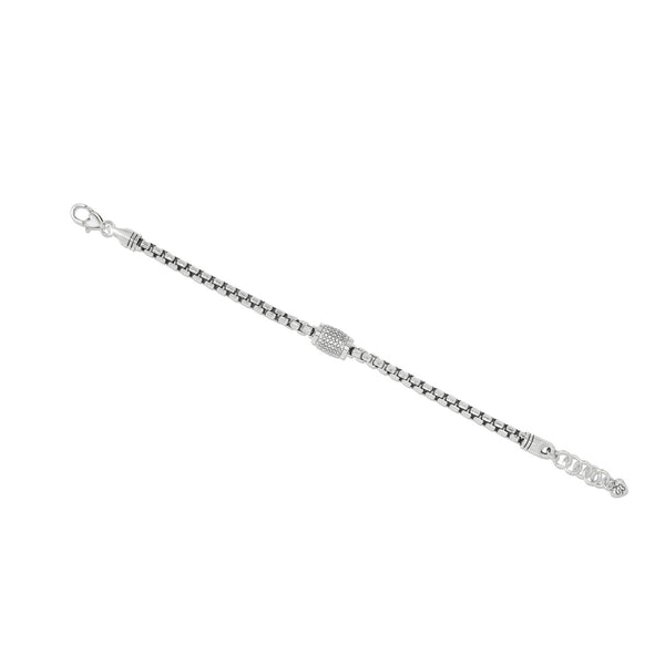 Meridian Solis Station Bracelet - Silver