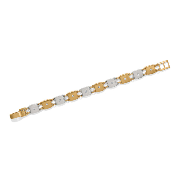 Meridian Etage Two Tone Bracelet