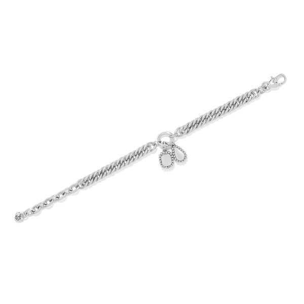 Twinkle Luxe Charm Link Bracelet