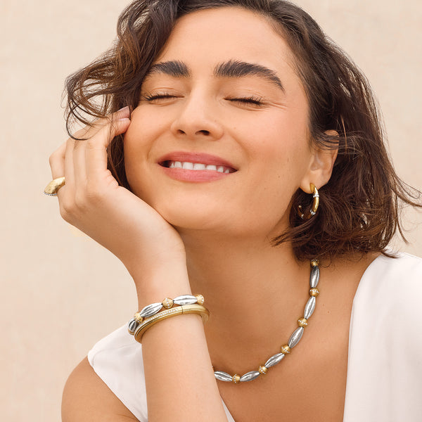 Meridian Orbit Bead Necklace