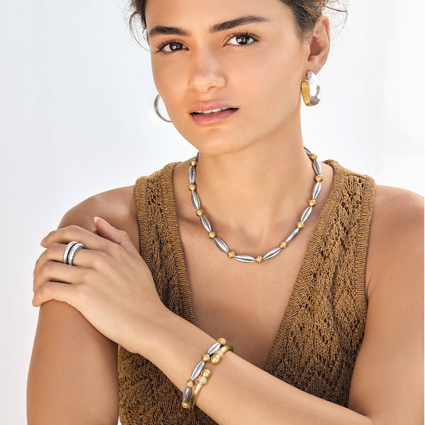 Meridian Orbit Bead Necklace