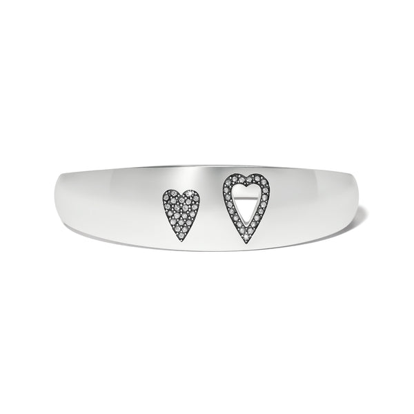 Love Messages B Simple Hinged Bangle