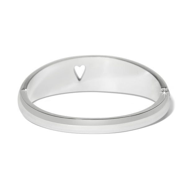 Love Messages B Simple Hinged Bangle